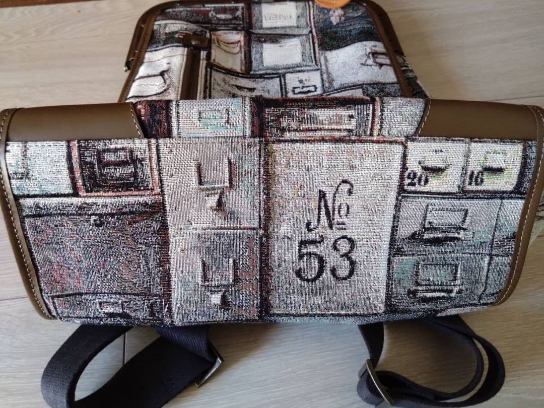 新品★サポネッタ　がま口リュック　ゴブラン