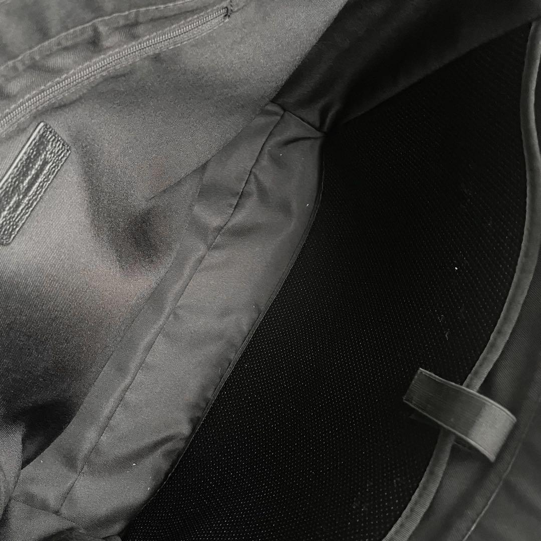 極美品 ユナイテッドアローズ トートバッグ シボ 本革 黒 A4可 大容量 通勤