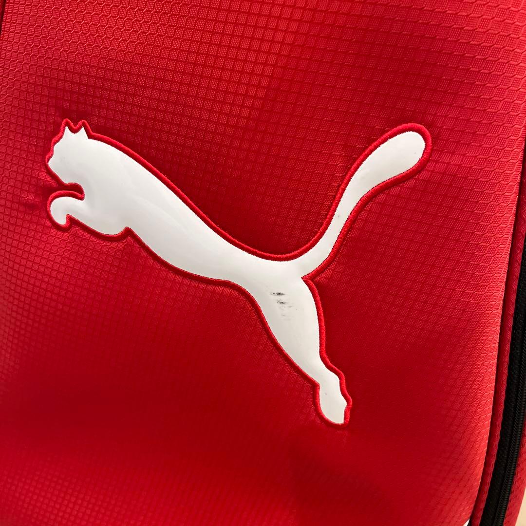 PUMA レッド キャディバッグ