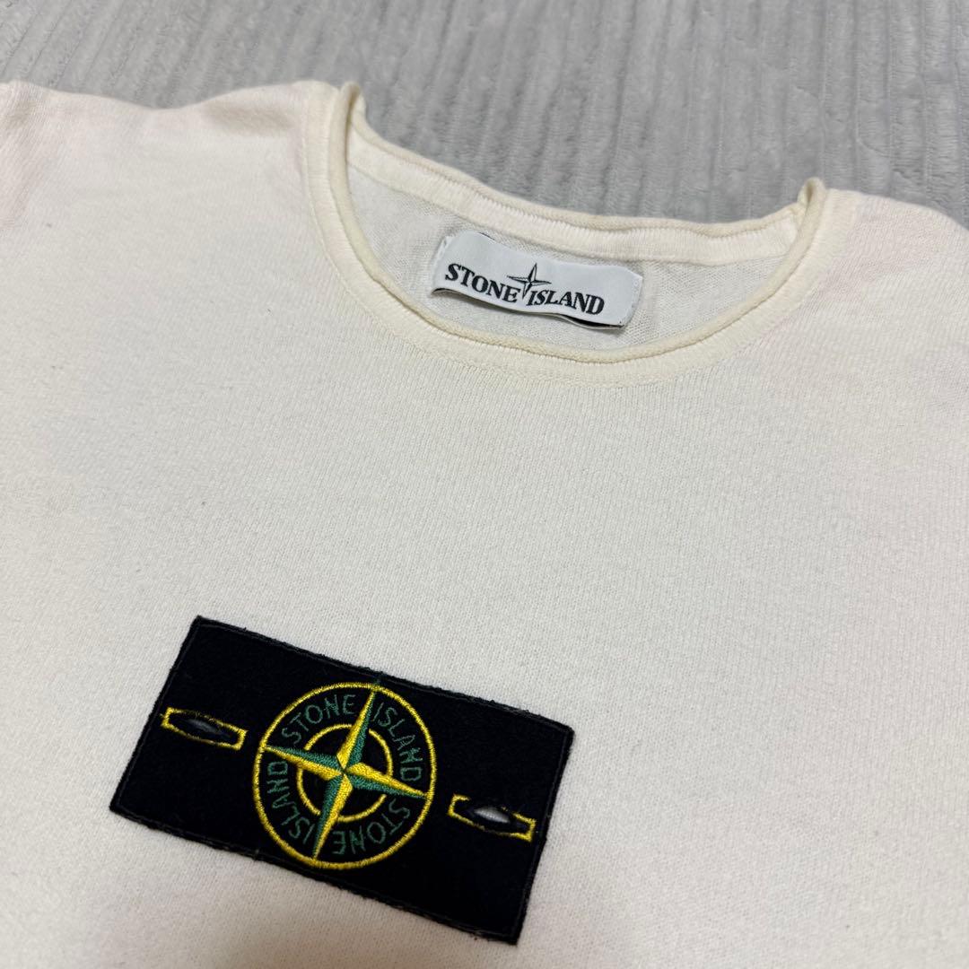 STONE  長袖カットソー ホワイト
