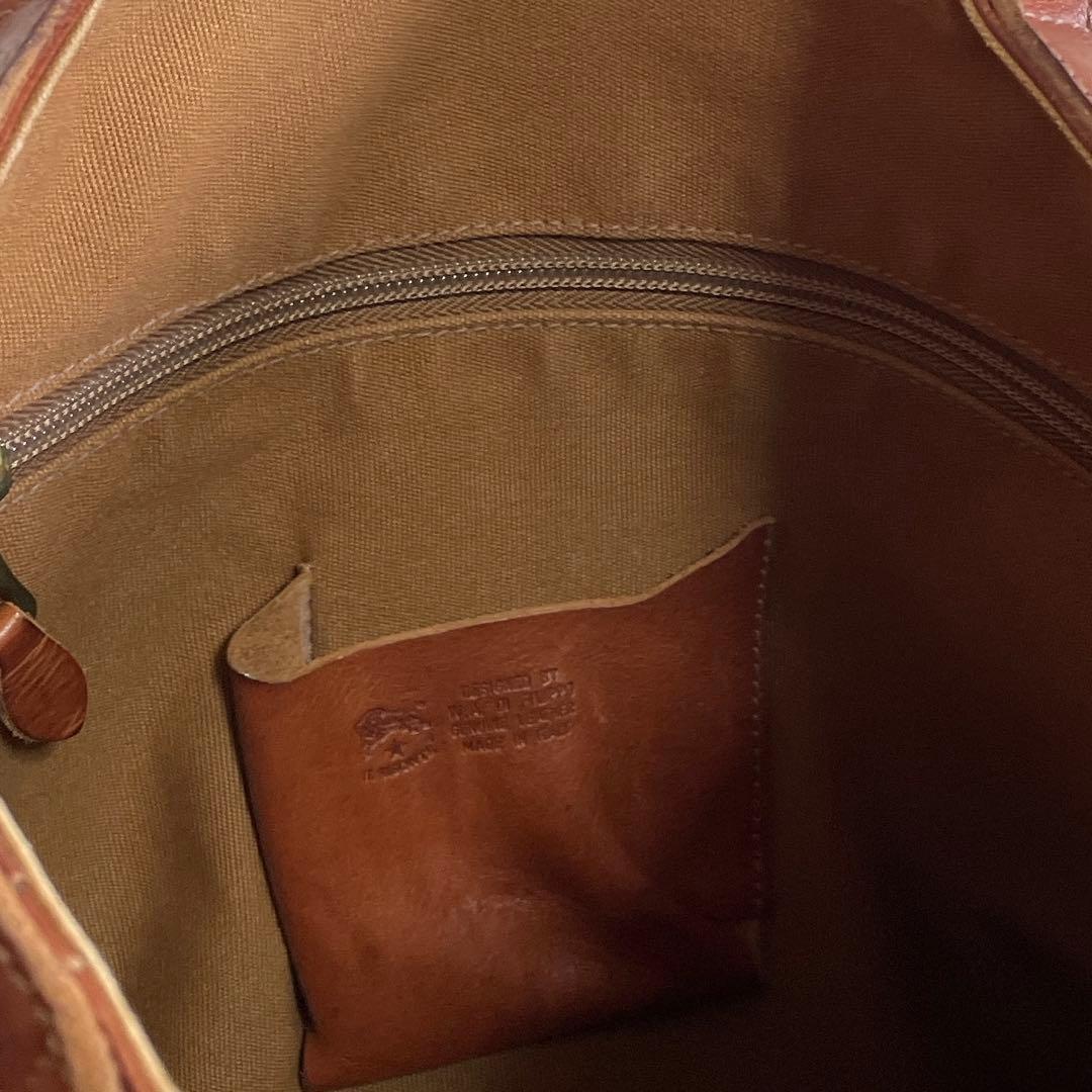 IL BISONTE イルビゾンテ オールレザー ショルダーバッグ トートバッグ