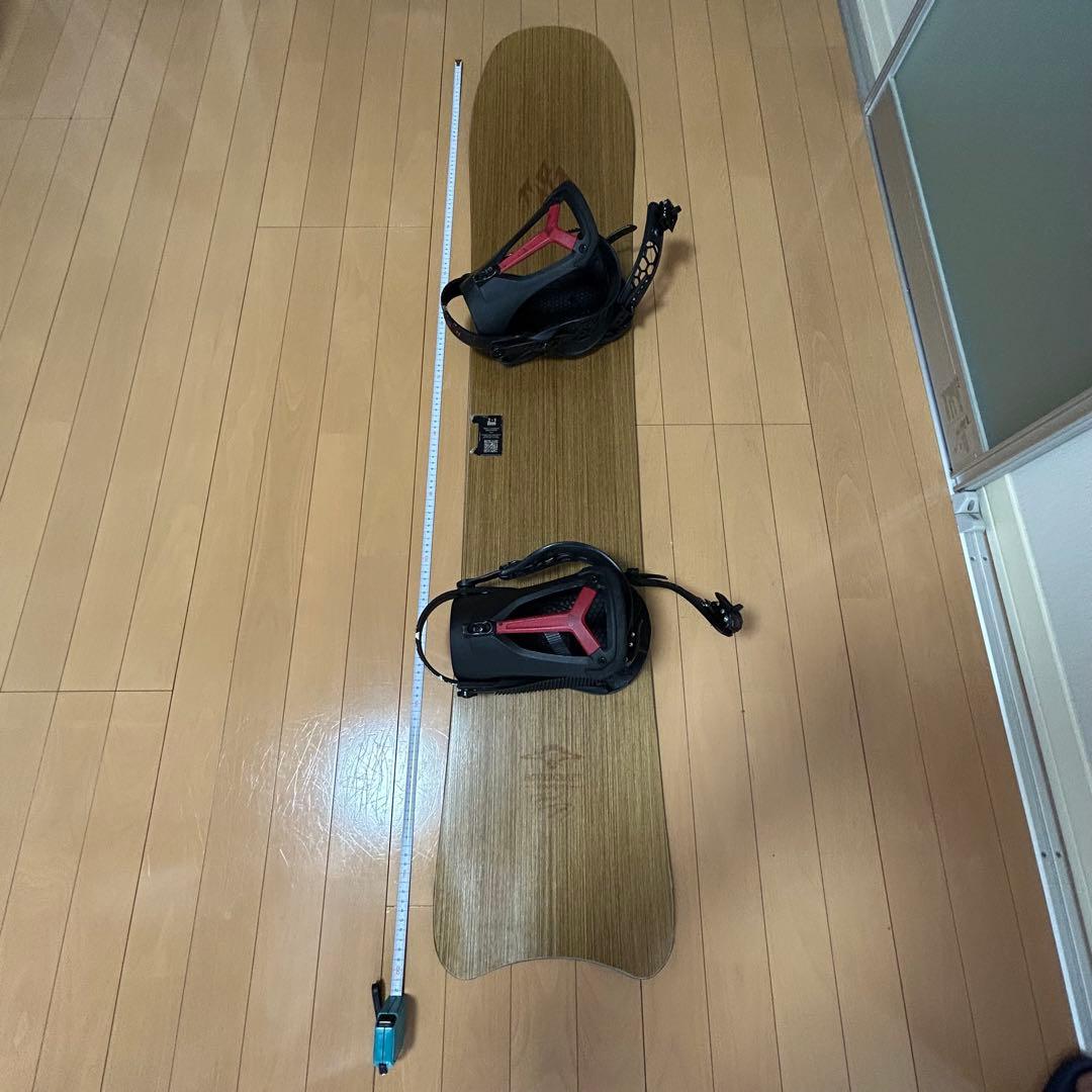 HOVER CRAFT スノーボード 152cm 木目