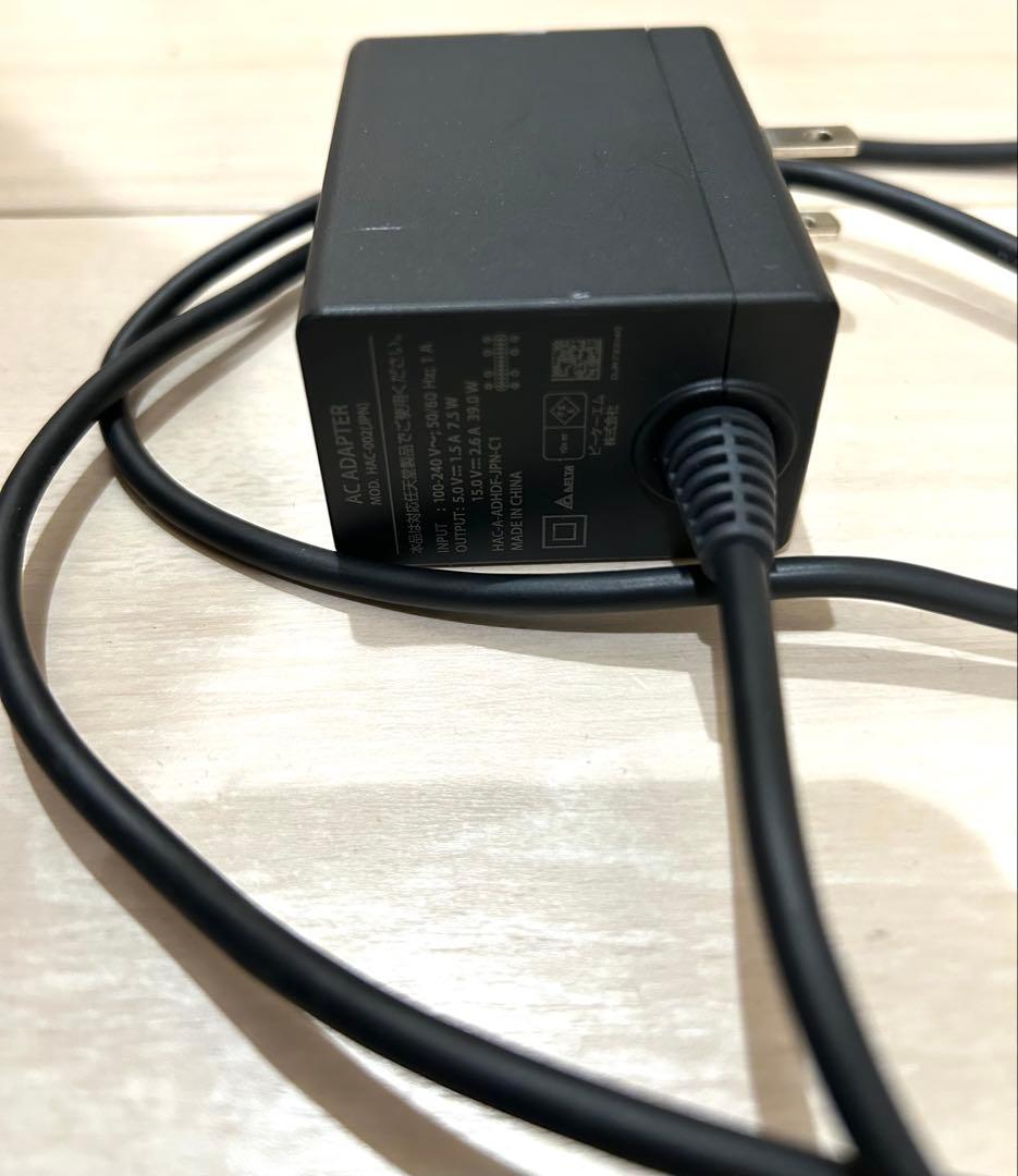 美品　Switch ニンテンドースイッチライト　動作確認済　アダプター付　グレー