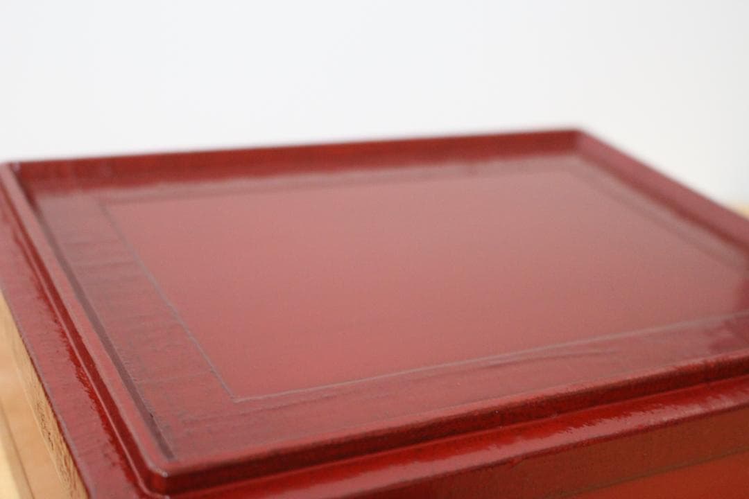 瀬戸國勝　お重　漆器　輪島塗　箱あり　作家物