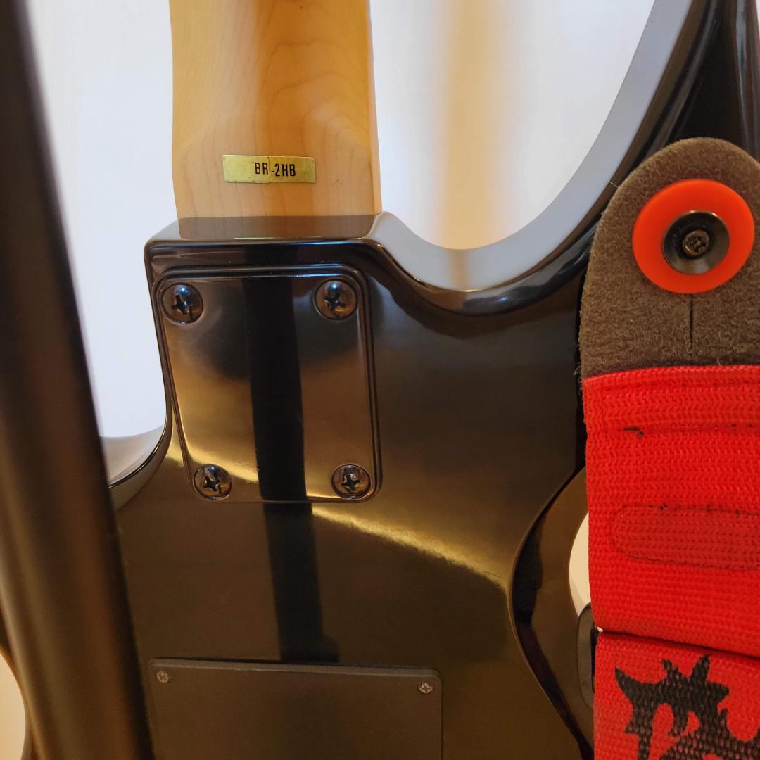 Samick メタル用　変形エレキギター　調整済み　ストラップ付き