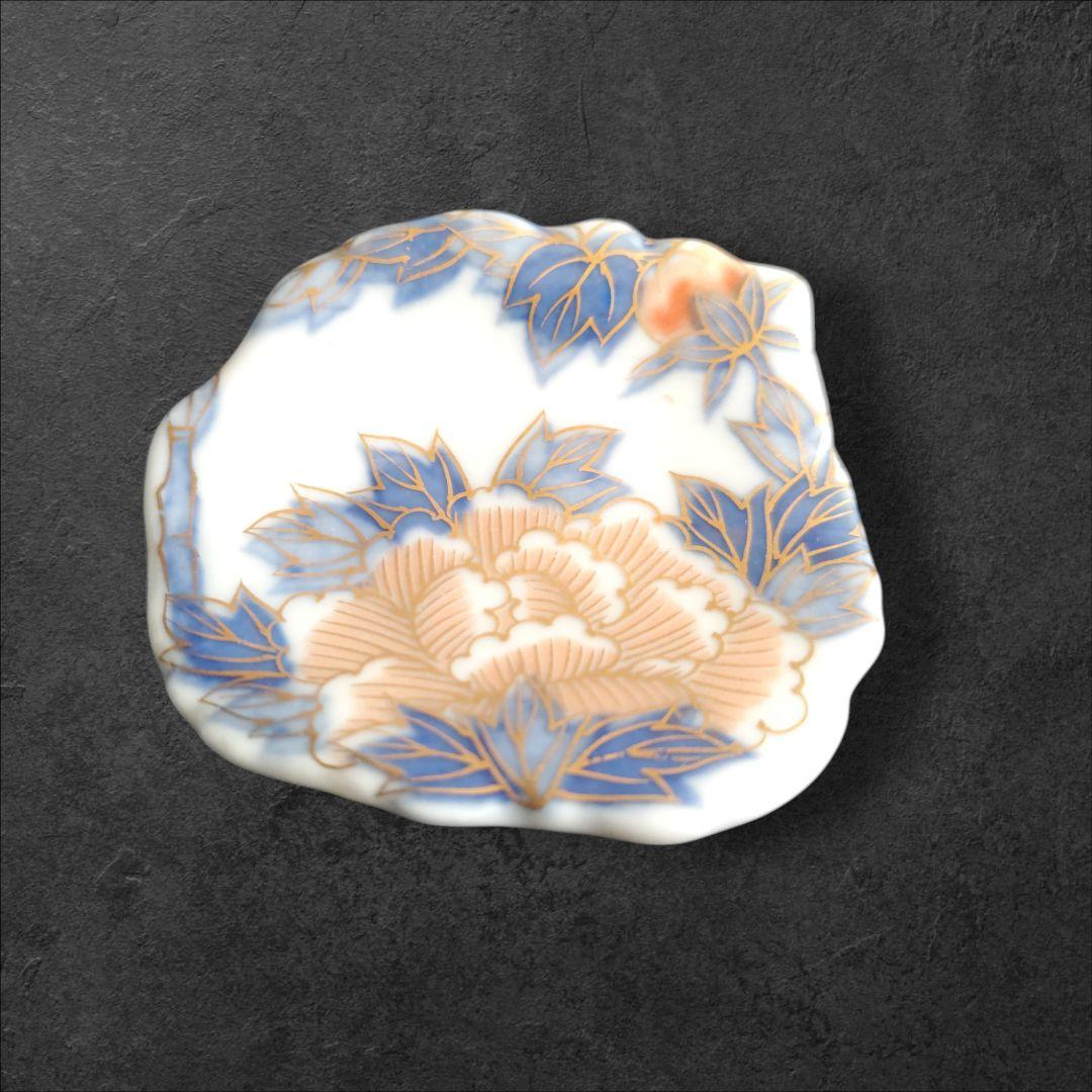 深川製磁　ブルーチャイナ　プレートセット