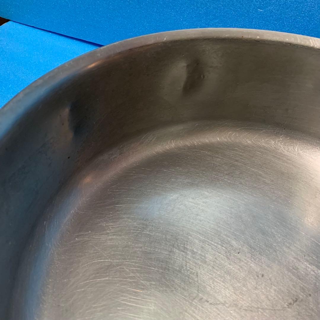 ②EBM モリブデンジ２ 30cm ステンレス フライパン 片手鍋