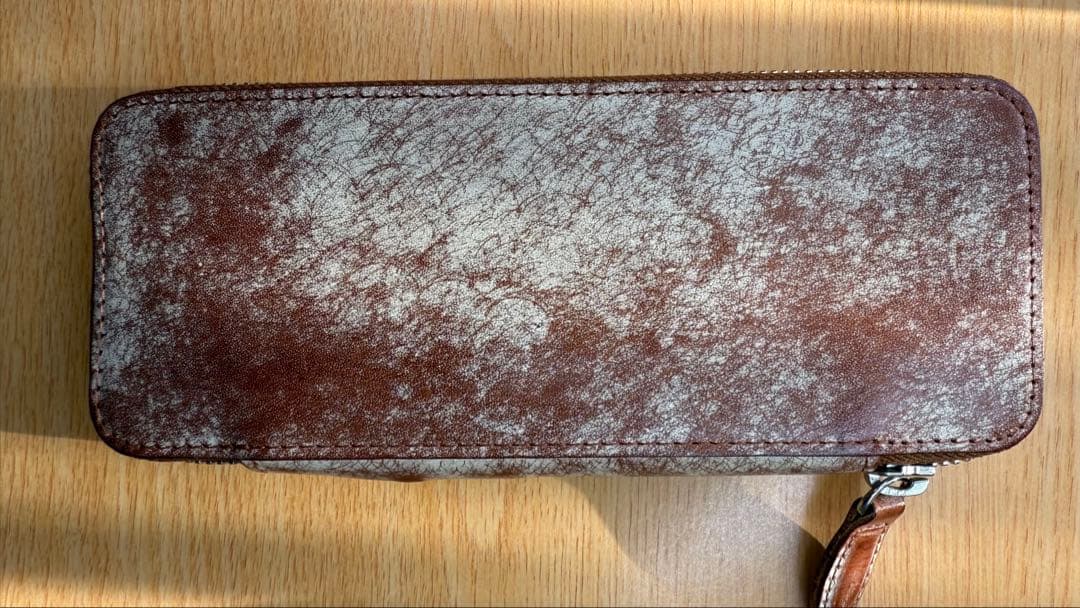 SEASAR(しーさー) Ductペンケース マルゴーフォグ(ブラウン)