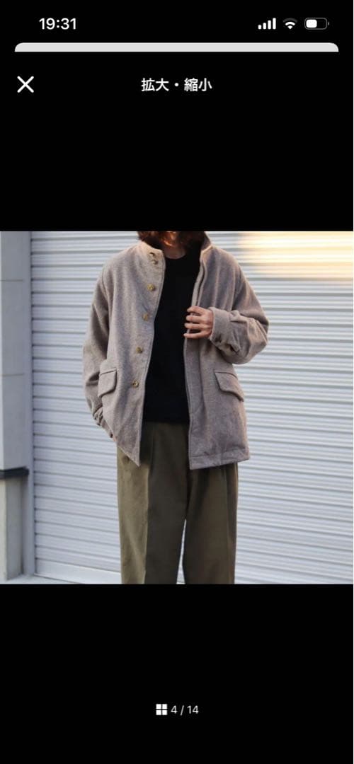 オ*ブ様 MAATEE&SONS 25AW ツイードスポーツジャケット