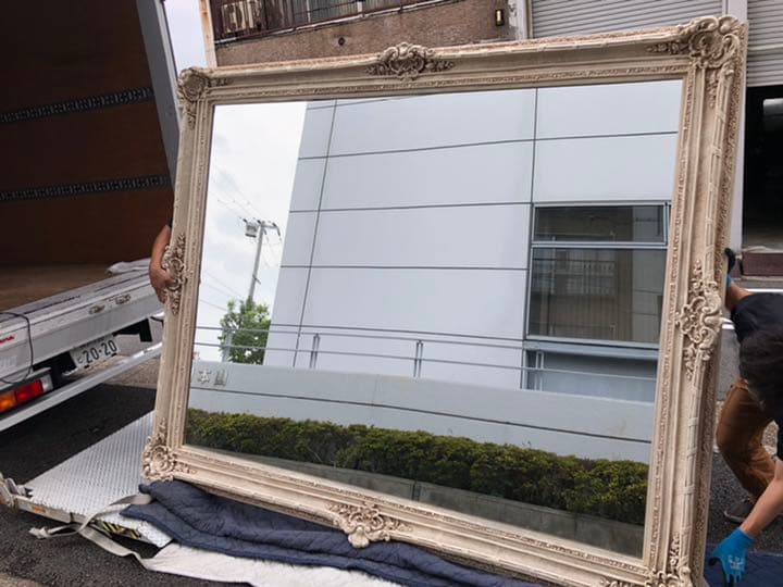 新品　未使用　希少　レア！　大型　ミラー