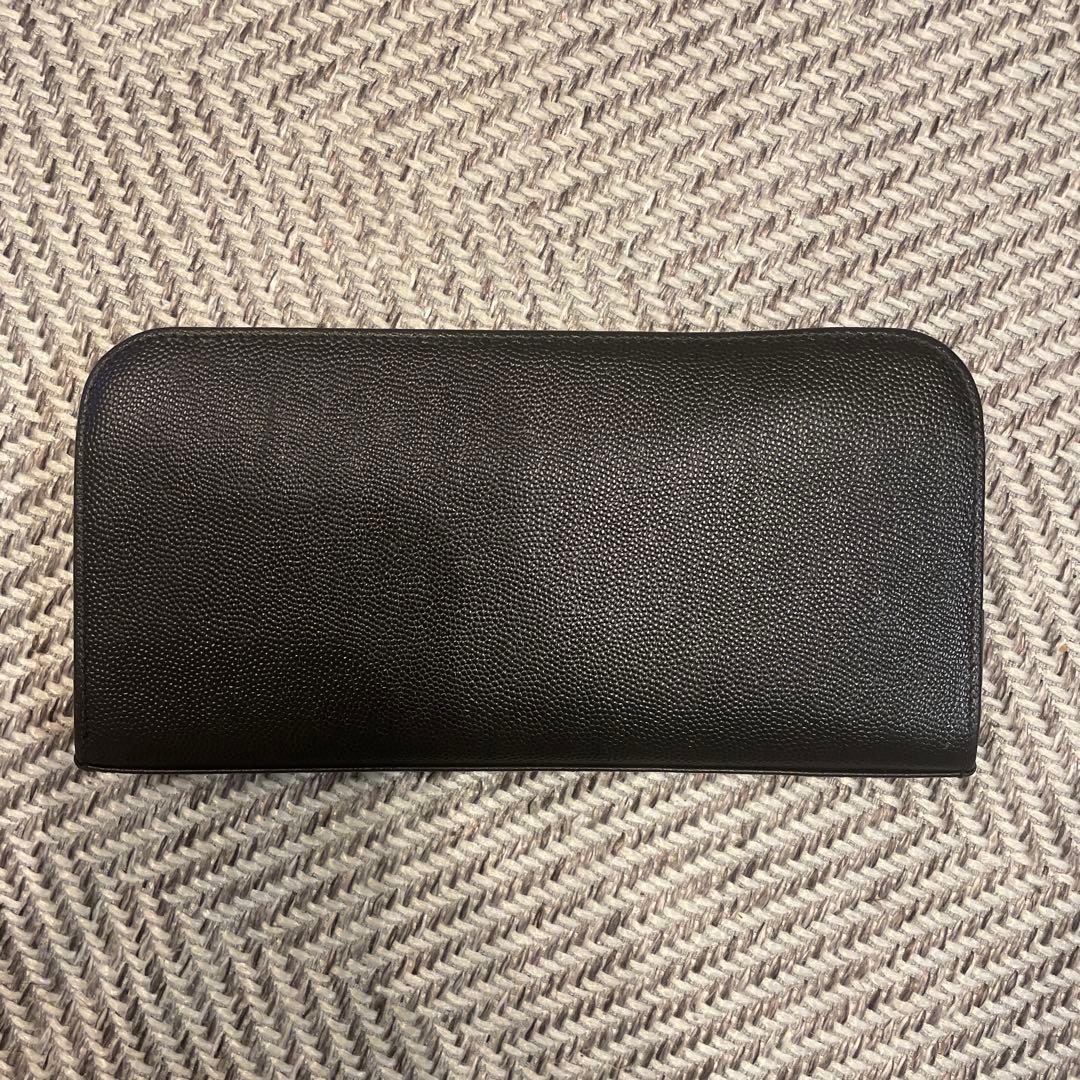 【極美品】SAINT LAURENT サンローラン ラウンドファスナー 長財布