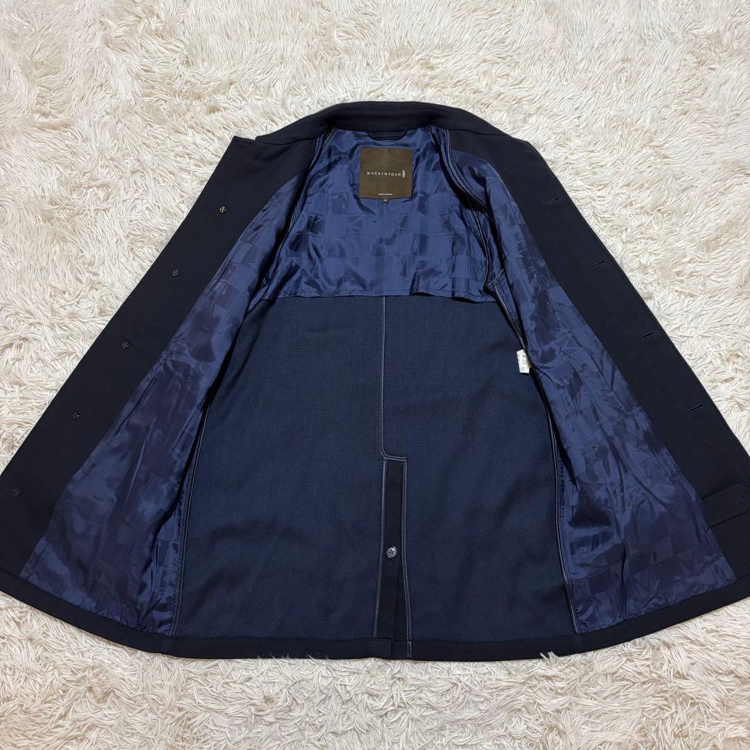 マッキントッシュ バルマカーンコート ステンカラー ラグランスリーブ 英国製42