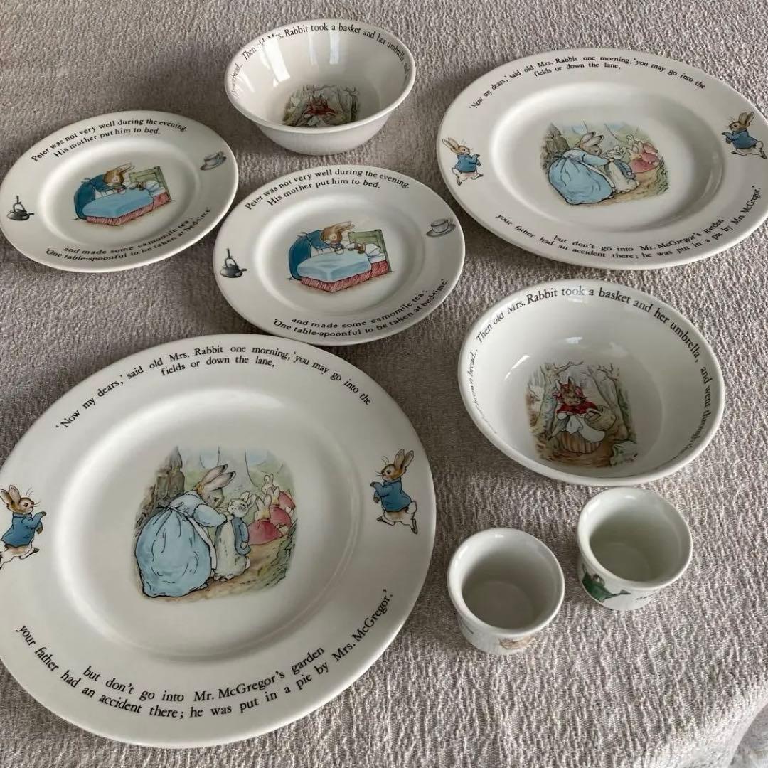 ピーターラビット Peter rabbit お食事8点セット