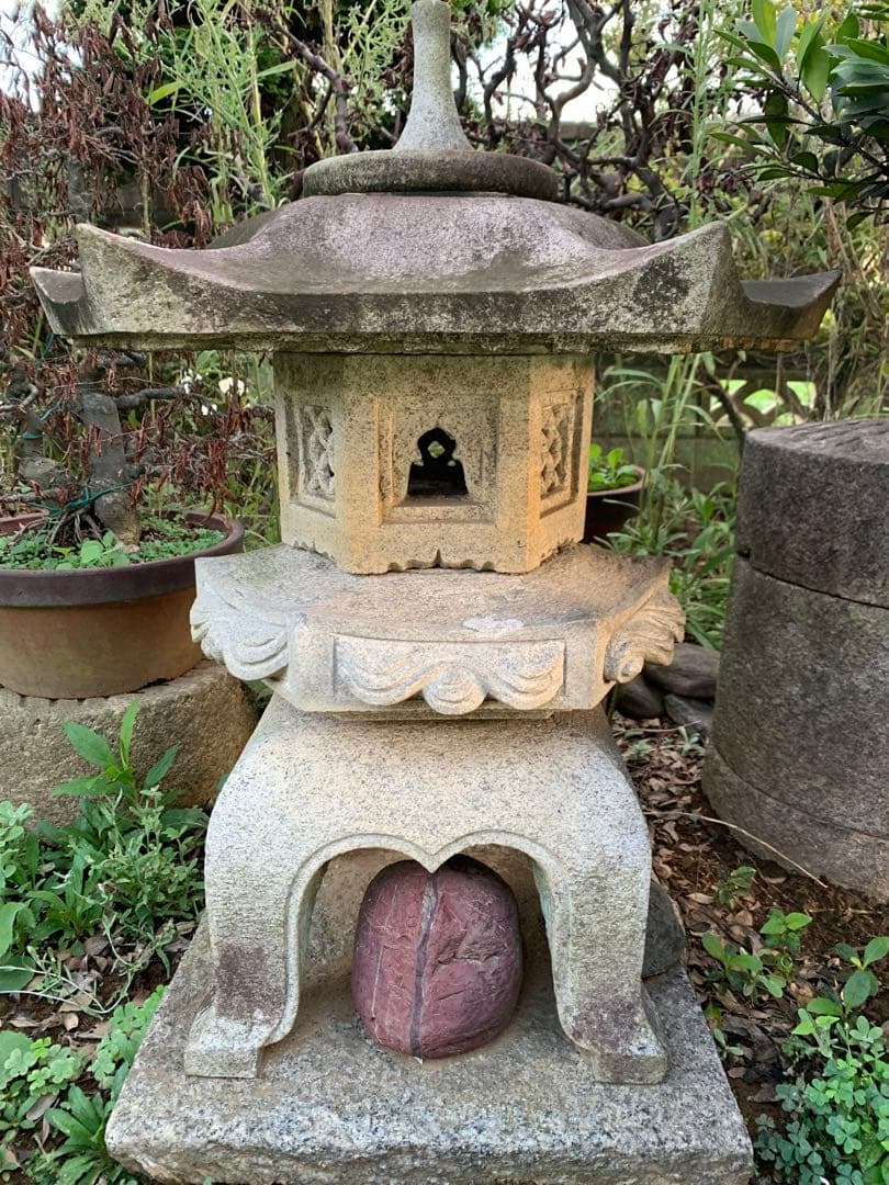 雪見燈籠　燈籠　石燈籠　引き取り限定