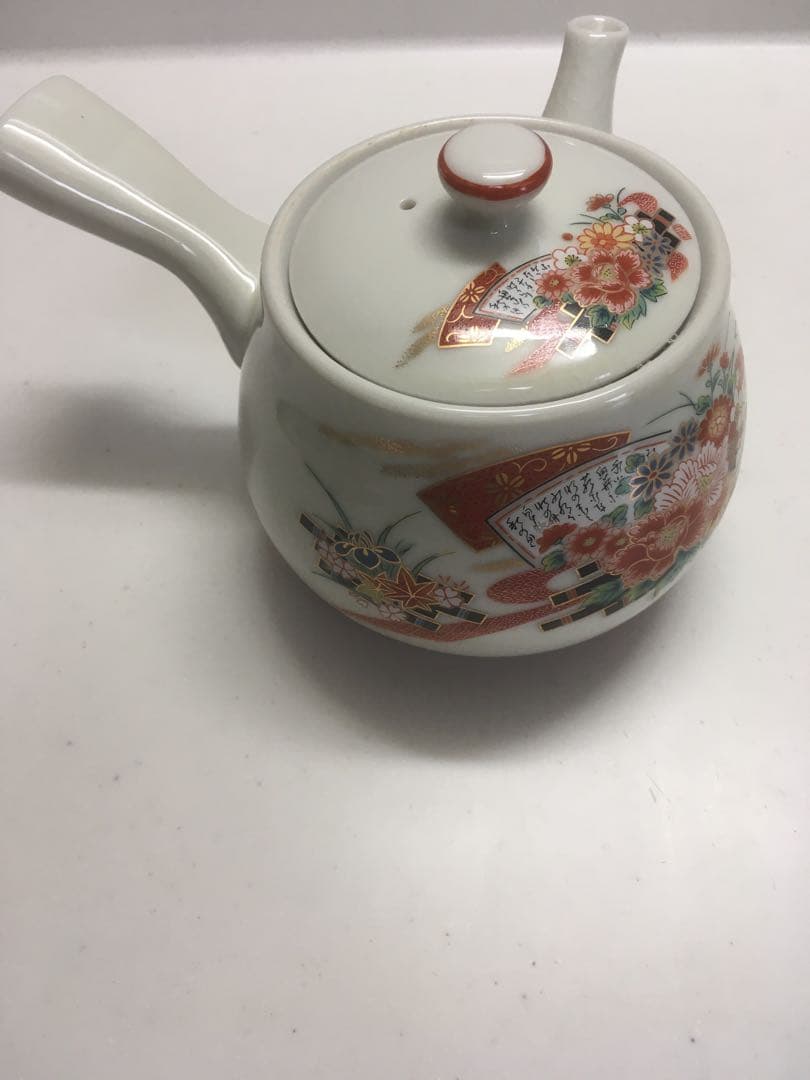 九谷焼　急須　和柄　桜