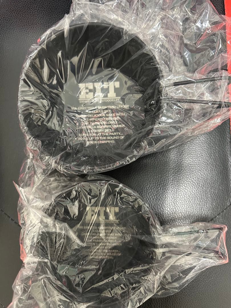 EIT OUTDOOR シェラカップ 300 600 2個ブラック　BRUNT