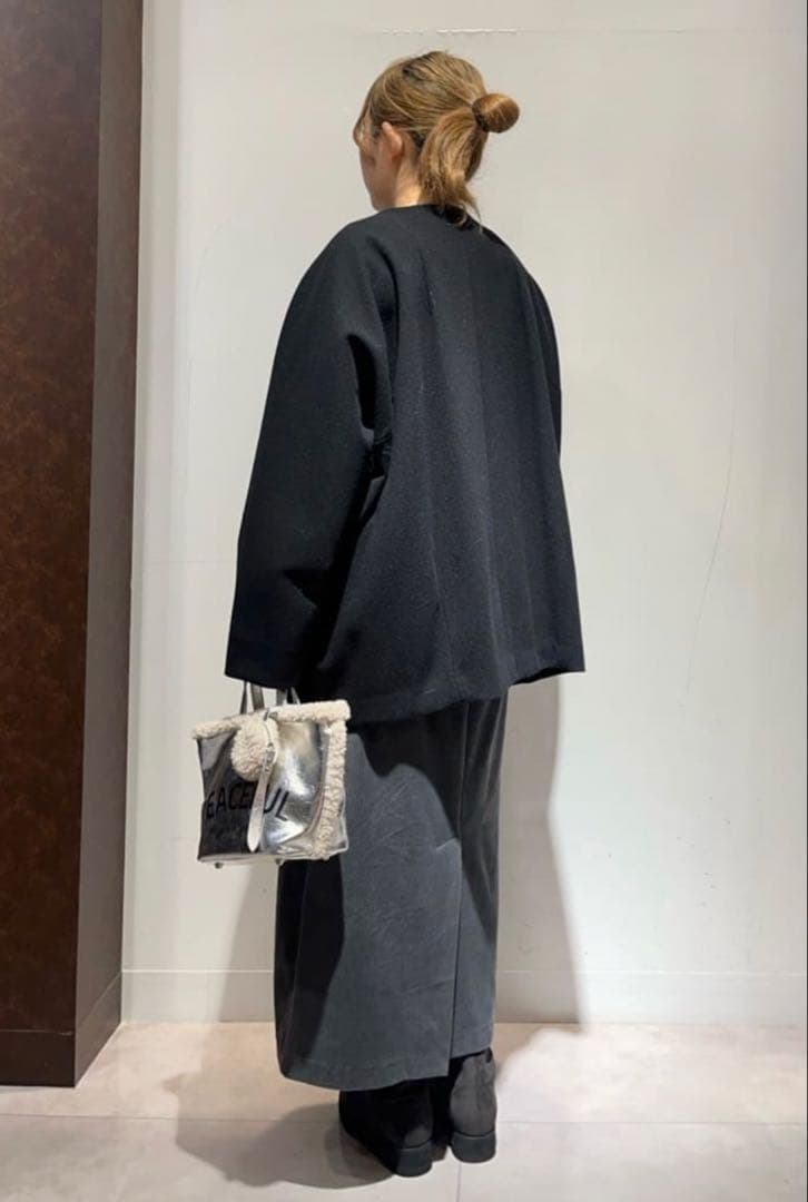 CLOVE ブークレードッキングノーカラーコート　yamadaya新品・未使用品