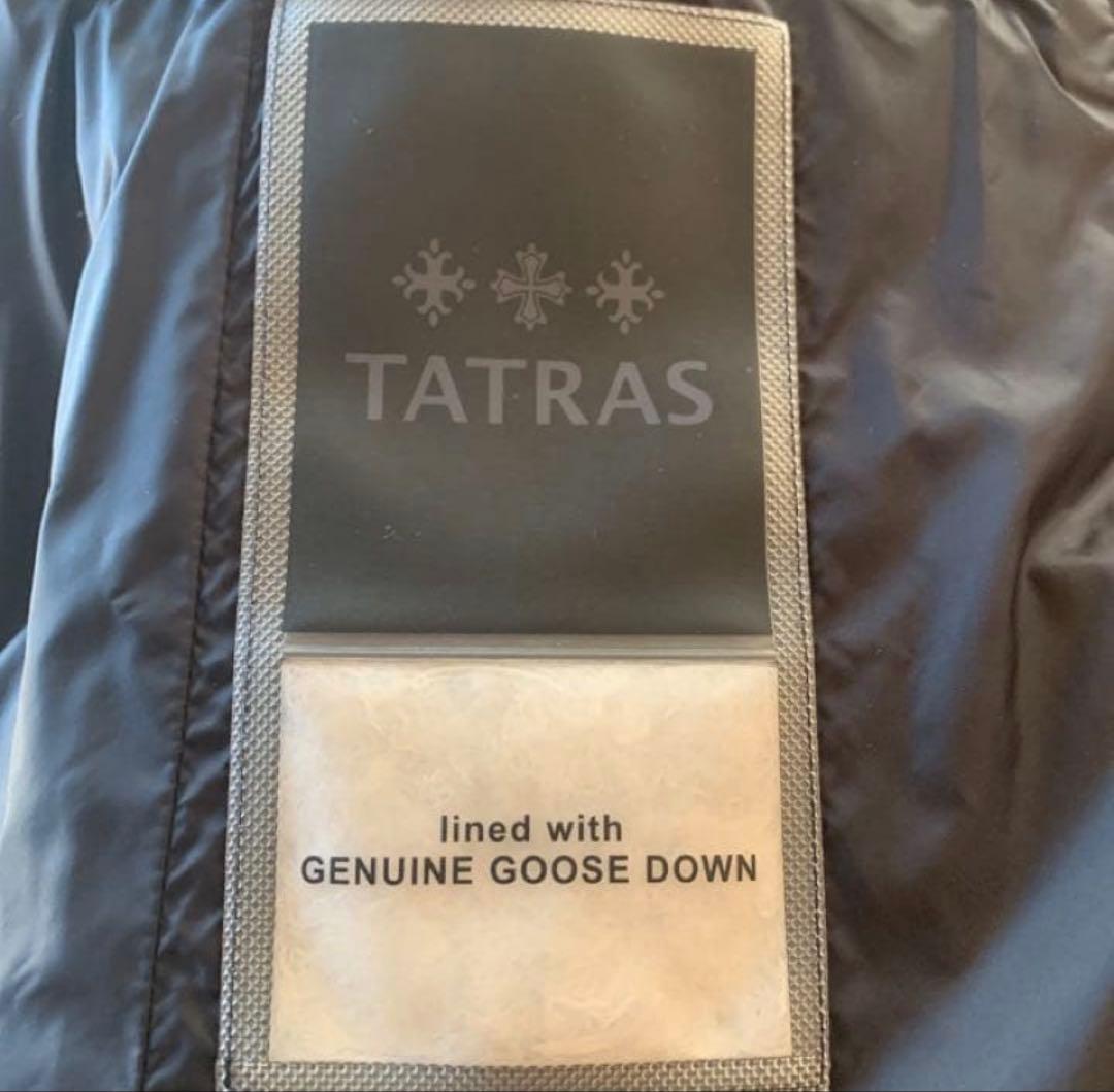 【美品】TATRAS タトラス ダウンコート ラビアナ　チャコールグレー　03