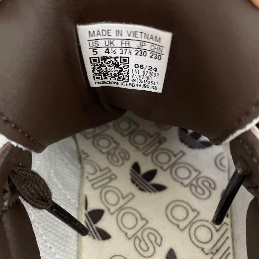 adidas SAMBA ZOZO別注 クリーム ベージュ スニーカー