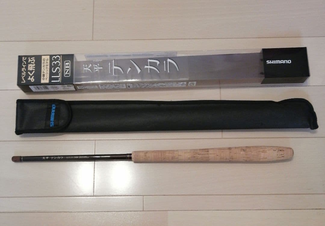 SHIMANO 天平テンカラLLS33 渓流竿 ケース付き