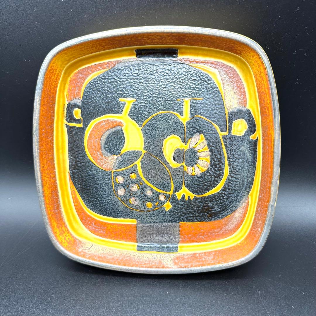 北欧ヴィンテージ　ロイヤルコペンハーゲン バッカトレイ(中)17cm