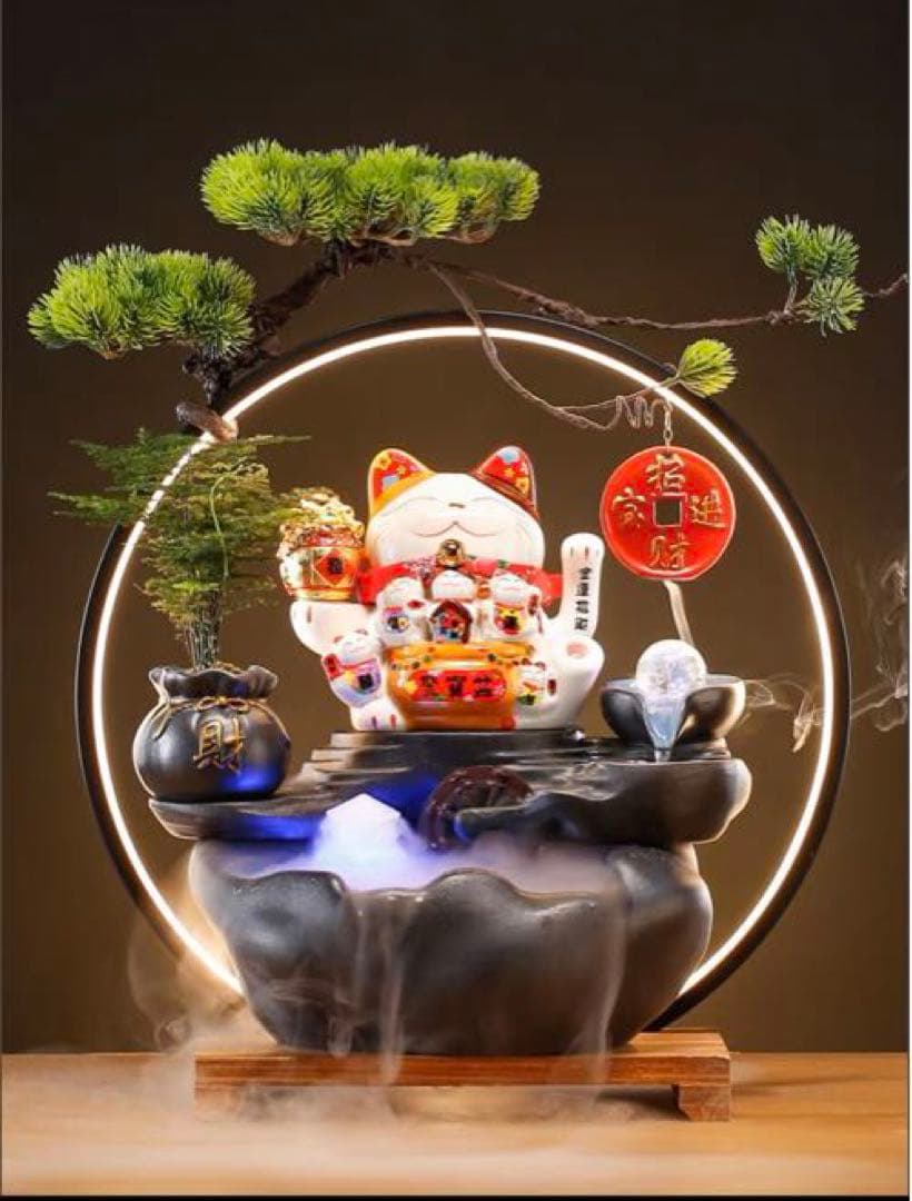 風水　招財猫　招き猫　風水 金運 猫 置物 風水インテリア 縁起物