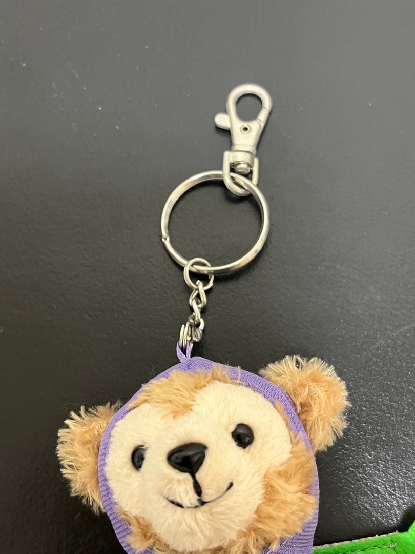 ダッフィー バズ・ライトイヤー 香港ディズニーランド ぬいぐるみキーチェーン