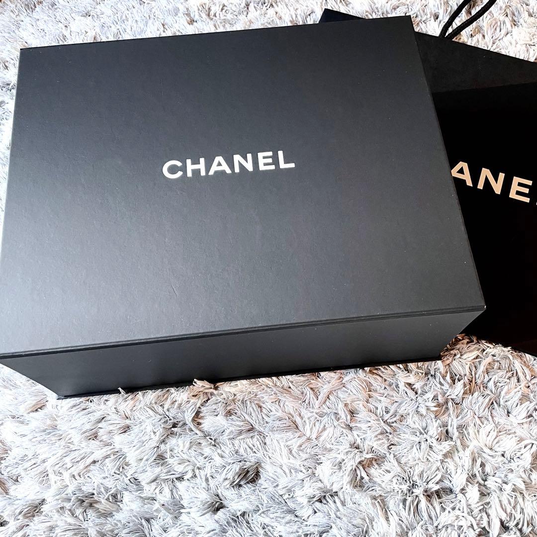 【美品】CHANEL シャネル 大きい空箱&ショッピング袋