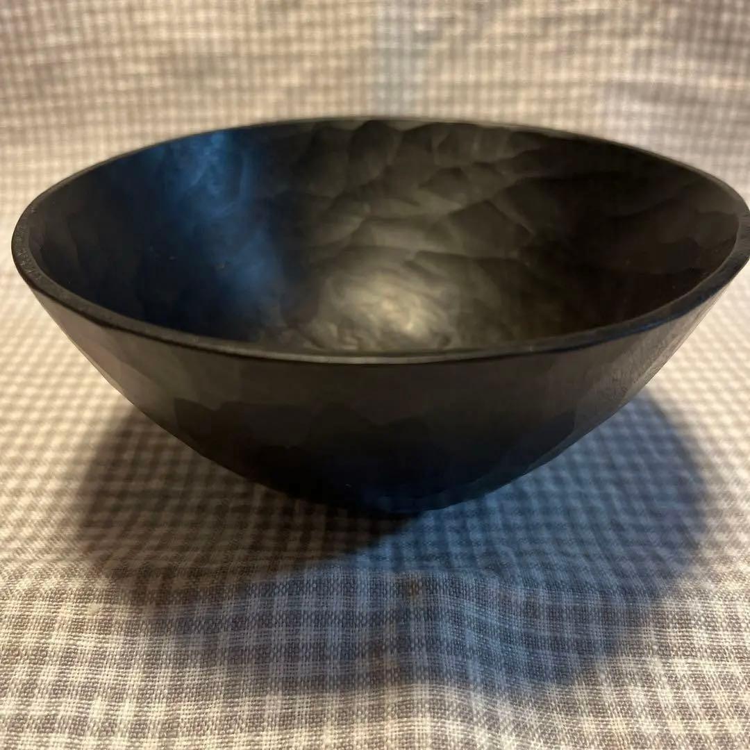 三谷龍二　黒漆　椀　ボウル