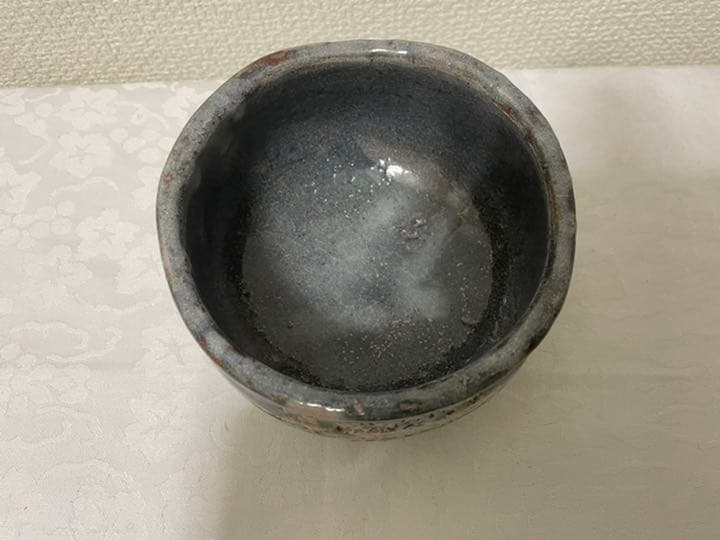 鼠志野　茶碗