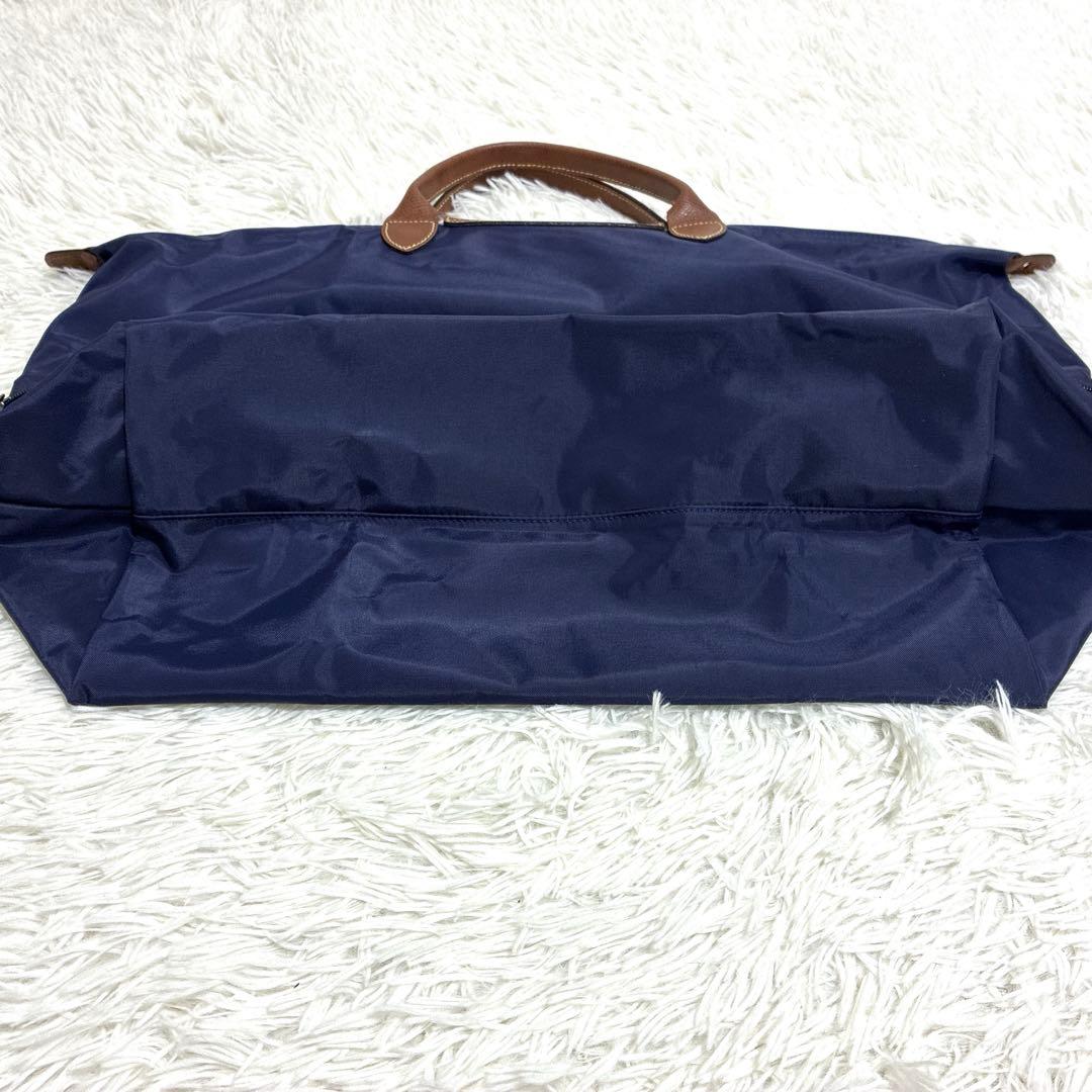 LONGCHAMP ロンシャン プリアージュ トラベルバッグ ネイビー 拡張型