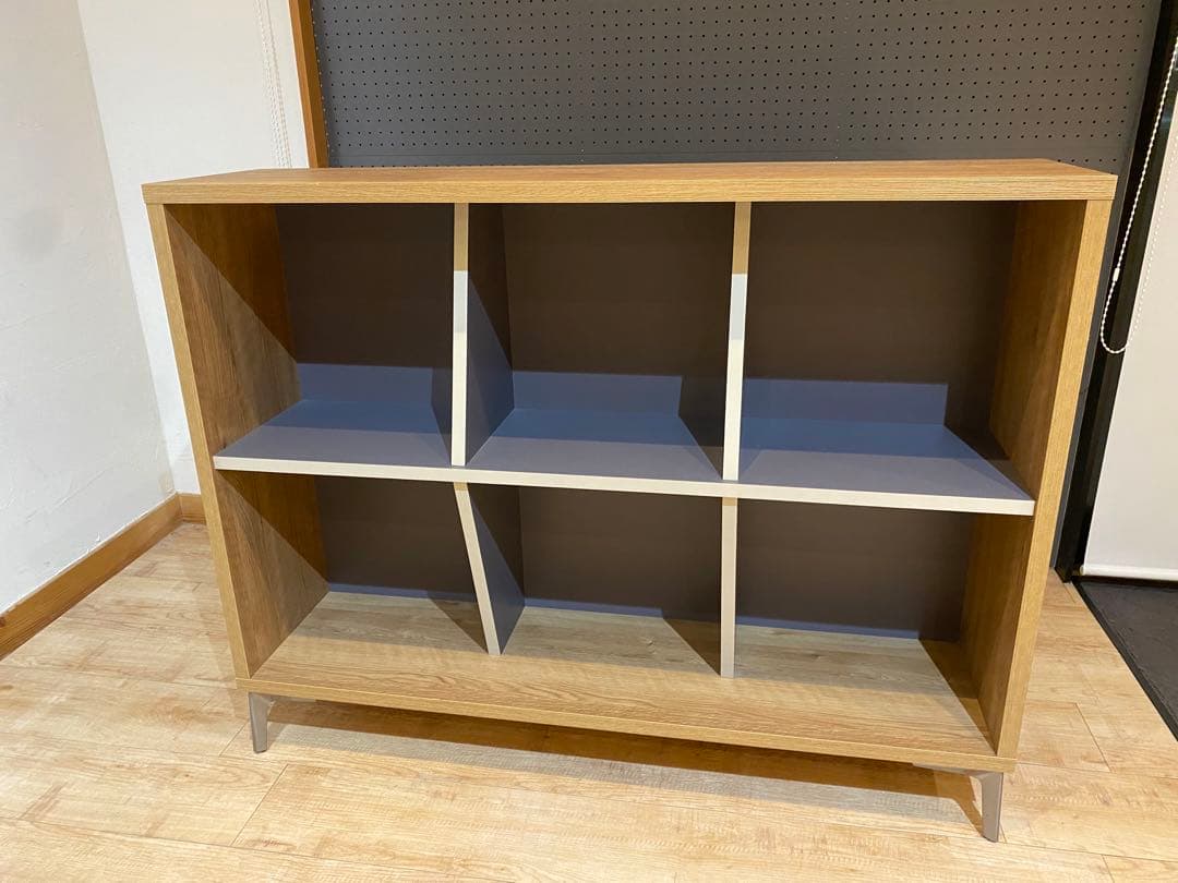 12月25日まで 送料込み 木目調オープンシェルフ 飾り棚 間仕切り