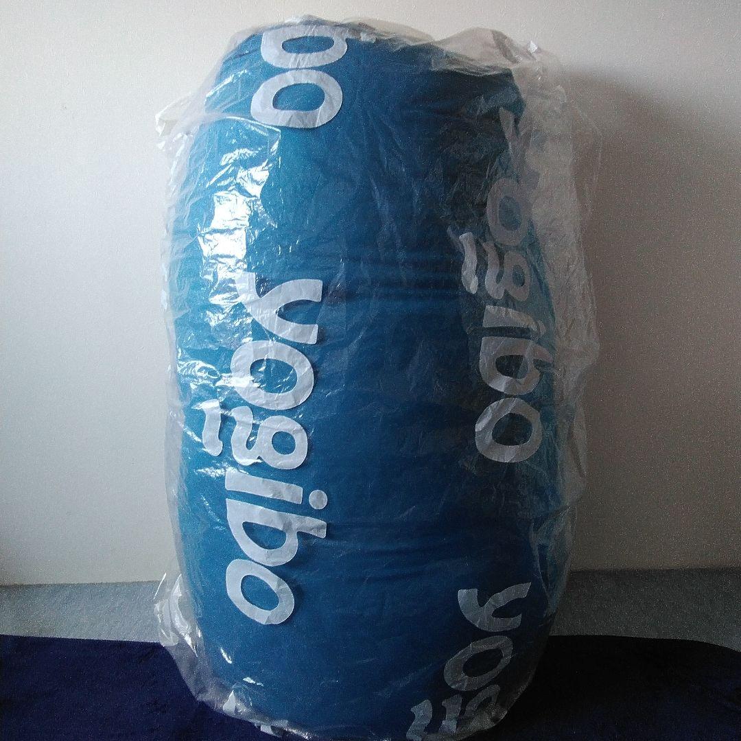 にわ　yogibo ビーズクッション Max カバー付(アクアブルー)