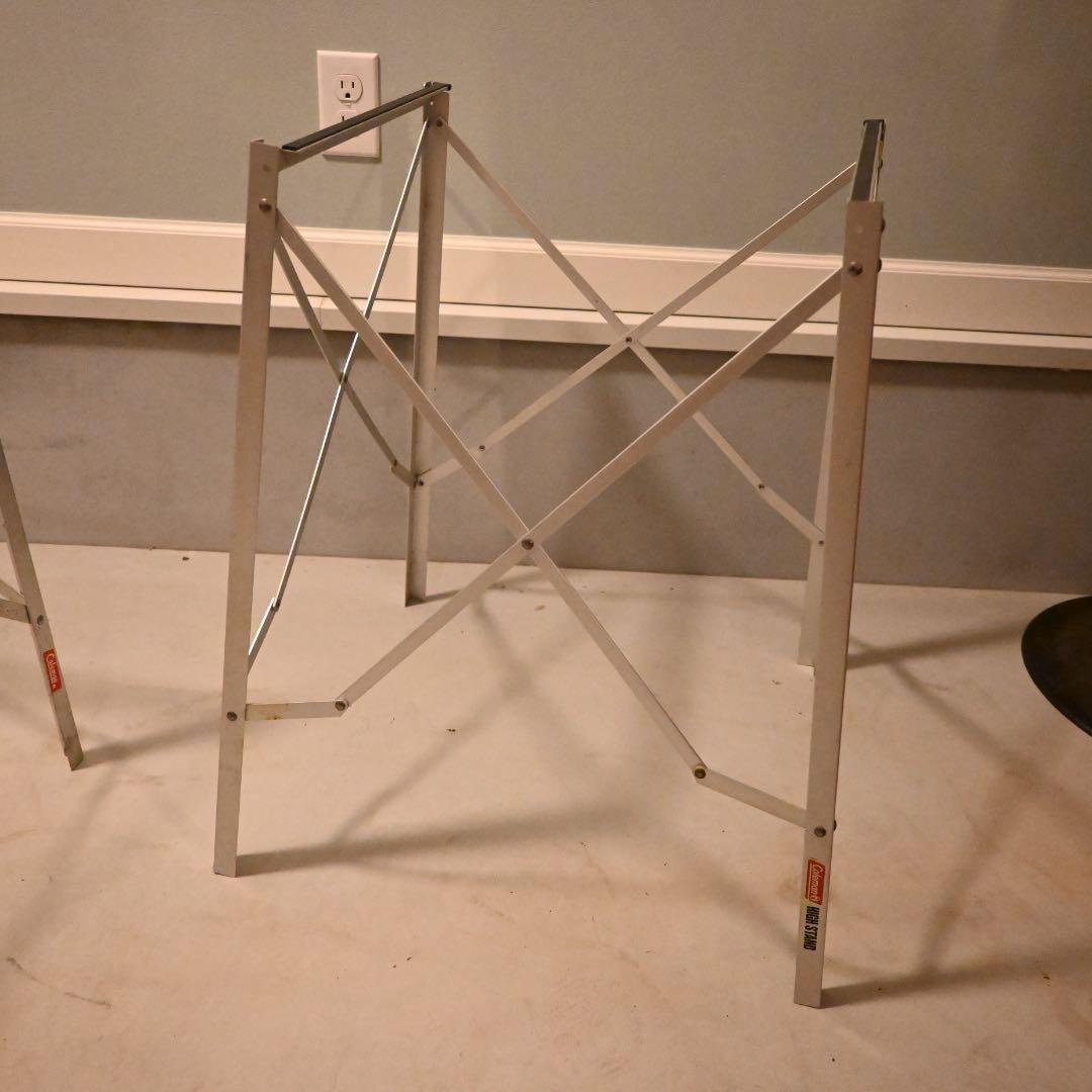 【レア】Coleman コールマン ハイスタンド 2セット ヴィンテージ