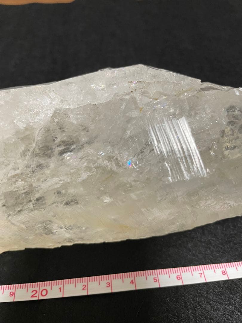 大幅値引！！虹入り特大⭐︎ヒマラヤ水晶原石　約30cm/重さ:1.62kg