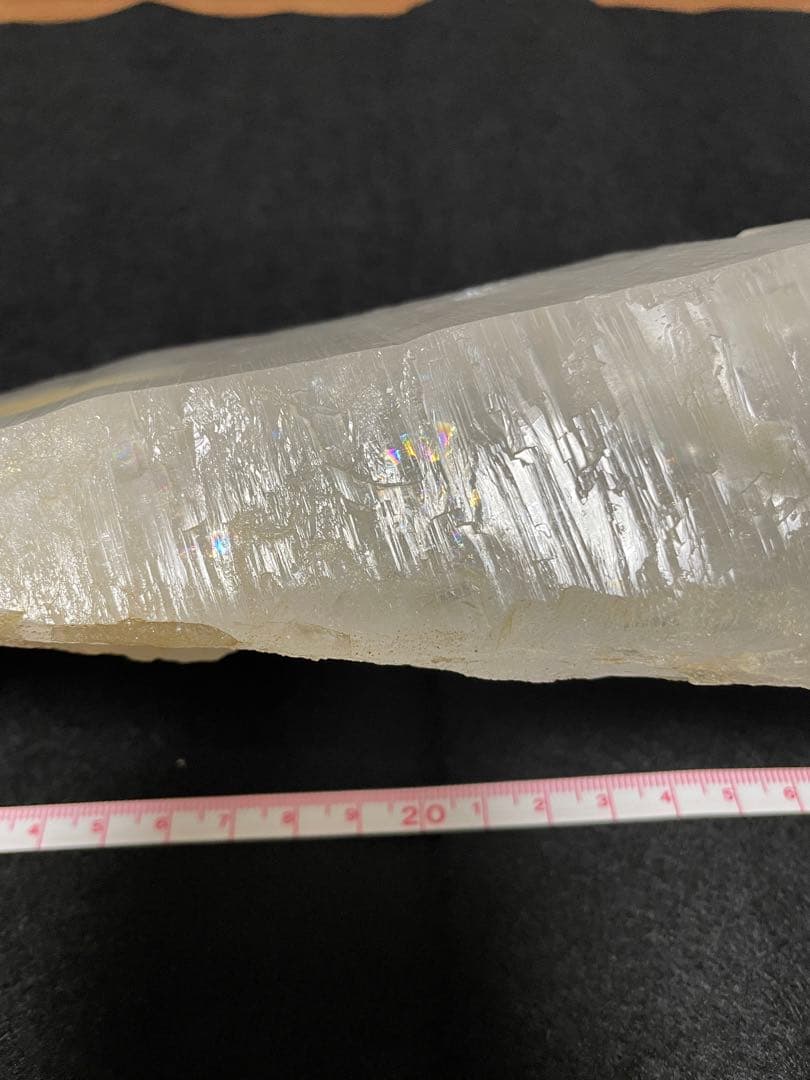 大幅値引！！虹入り特大⭐︎ヒマラヤ水晶原石　約30cm/重さ:1.62kg