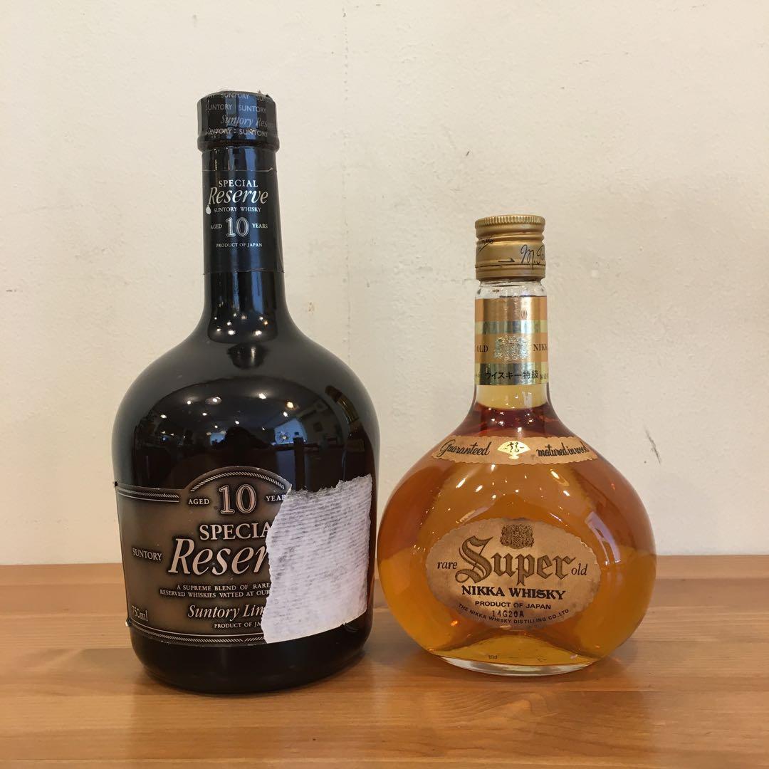スーパーニッカウイスキーレアオールド/ スペシャルリザーブ10年