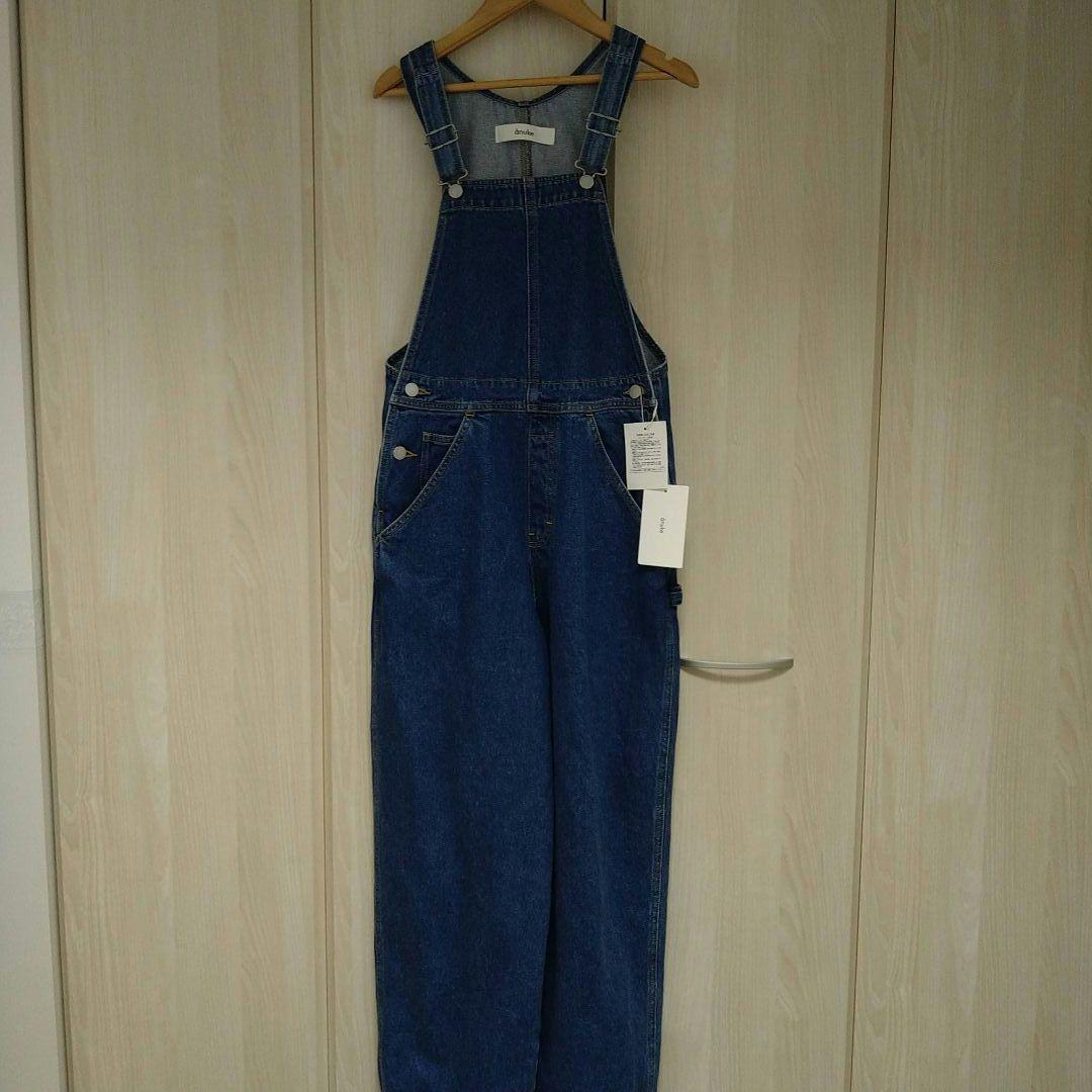 【新品タグ付】anuke デニムオーバーオール 38
