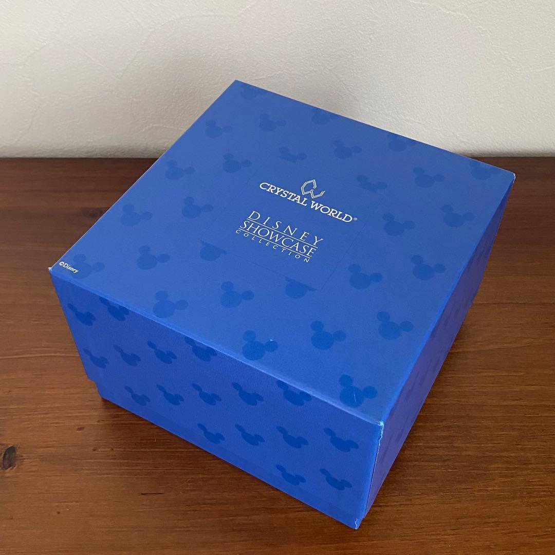 ディズニーショーケース クリスタルワールド ミッキーマウス 置物