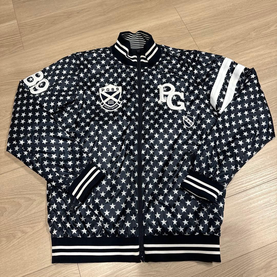 パーリーゲイツ　星柄　4way メンズブルゾン　size5