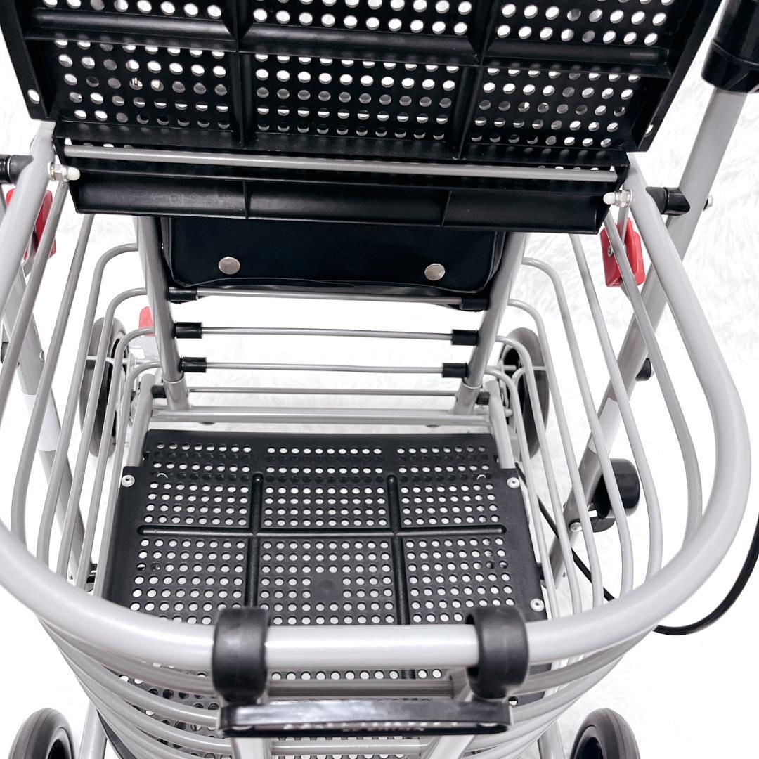 ✨未使用級✨ 極美品 島製作所 シルバーカー ハーモニーAL アルミフレーム