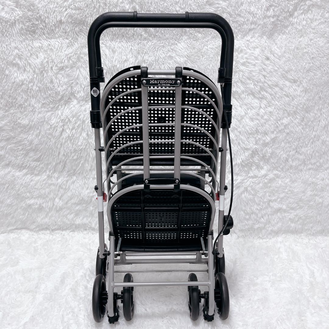 ✨未使用級✨ 極美品 島製作所 シルバーカー ハーモニーAL アルミフレーム