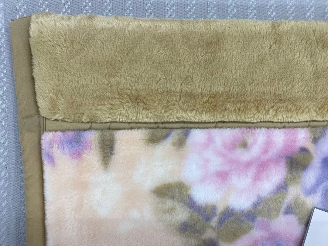 ロマンス　マイヤー合わせ毛布・嵩高ポリエステル・泉大津製・静電気抑制・シングル