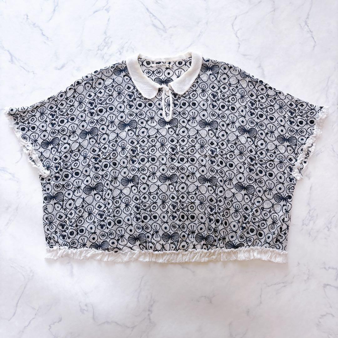 【美品】mina perhonen ミナペルホネン party ブラウス シャツ