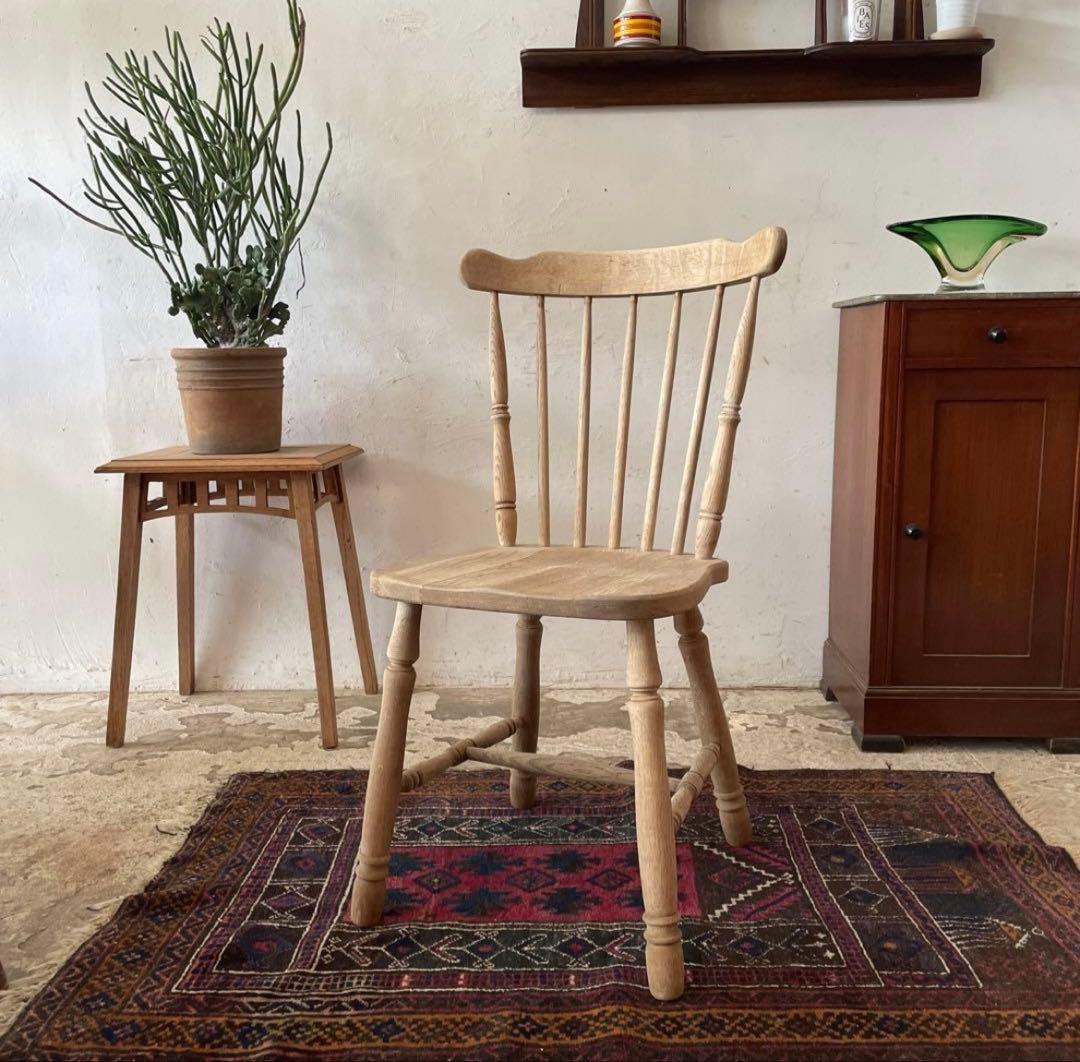 ビンテージ ダイニング カフェチェア 剥離