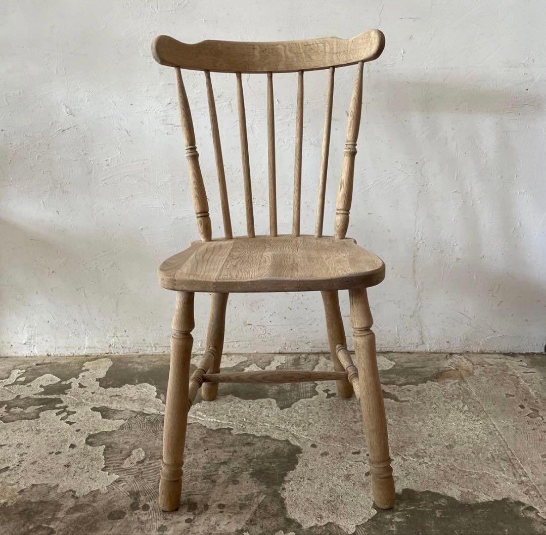 ビンテージ ダイニング カフェチェア 剥離