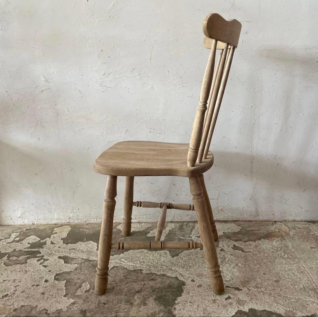 ビンテージ ダイニング カフェチェア 剥離