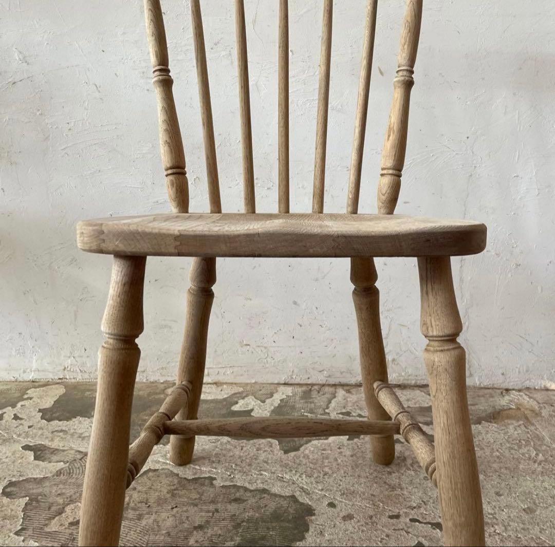 ビンテージ ダイニング カフェチェア 剥離