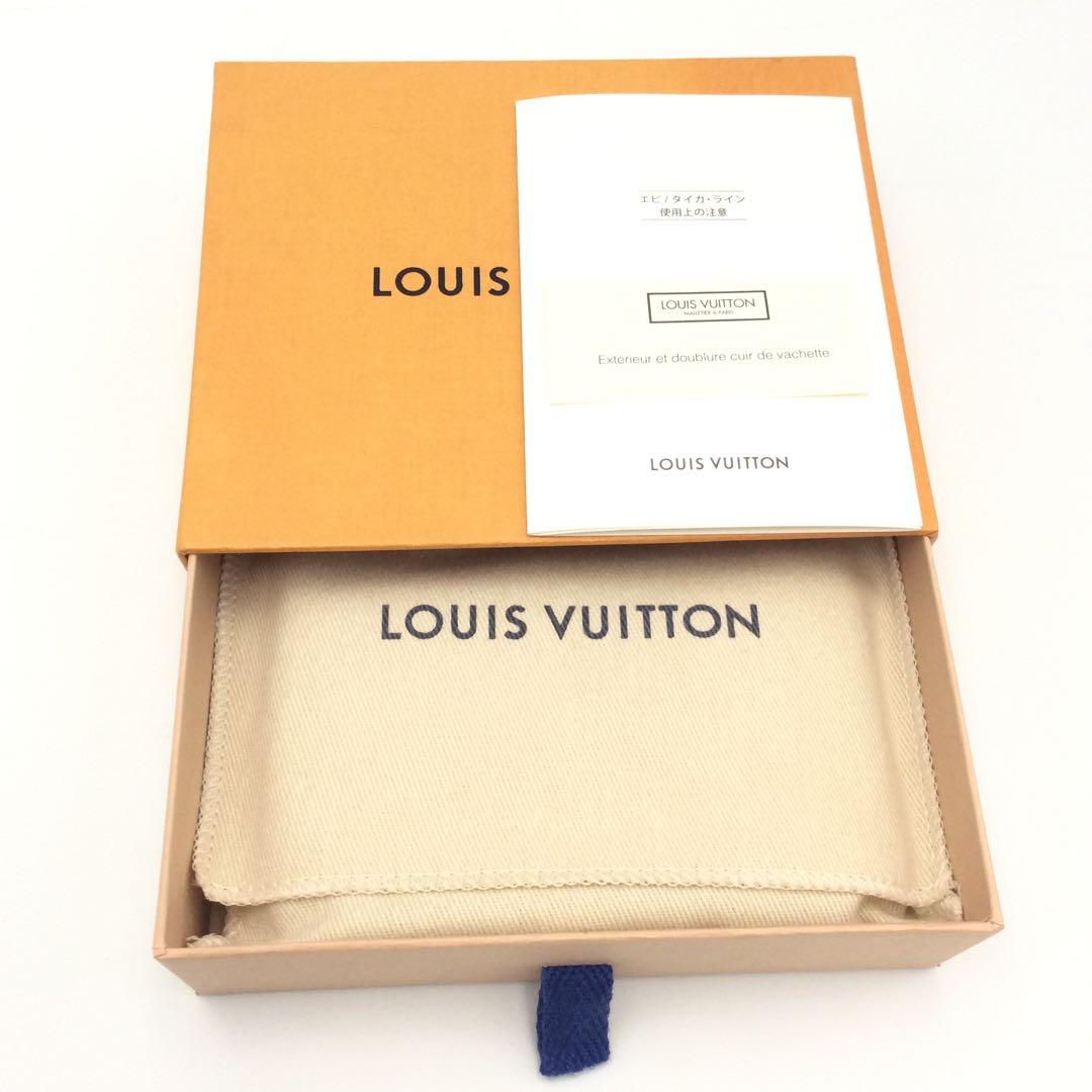 ルイヴィトン タイガ 黒 ノワール メンズ ケース ジッピーパース