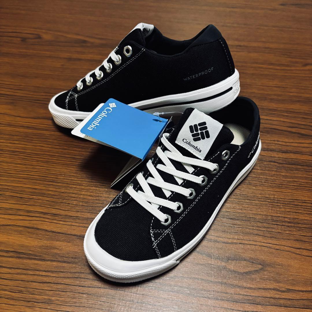 【新品】コロンビア ホーソンレイン 防水スニーカー 23cm 黒 YU6327